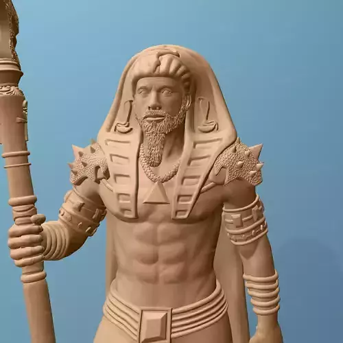 Egyptian God - Osiris 3D print model