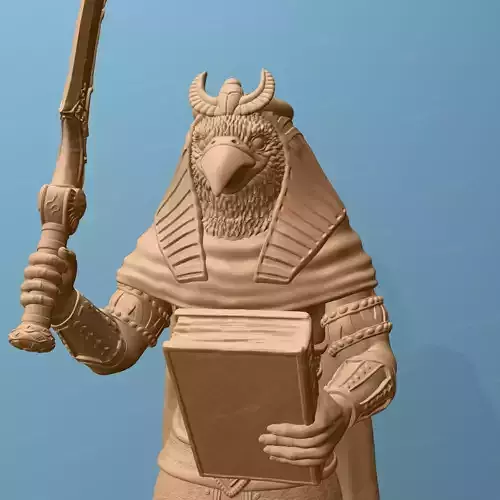 Egyptian God - Horus 3D print model