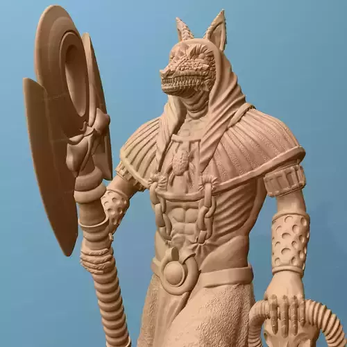 Egyptian God - Anubis 3D print model