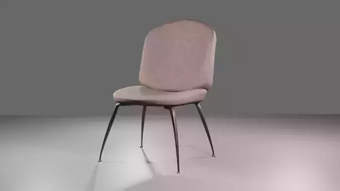 chair 3d dining with legs