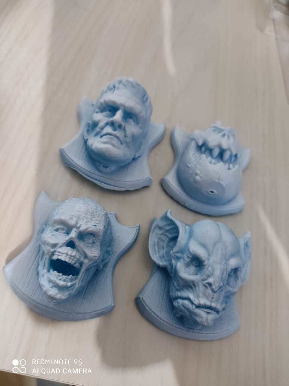 HALLOWEEN HEADS PACK 3D model_10