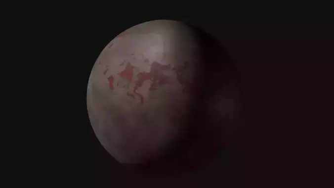 Toxic Planet - 4K 3D model