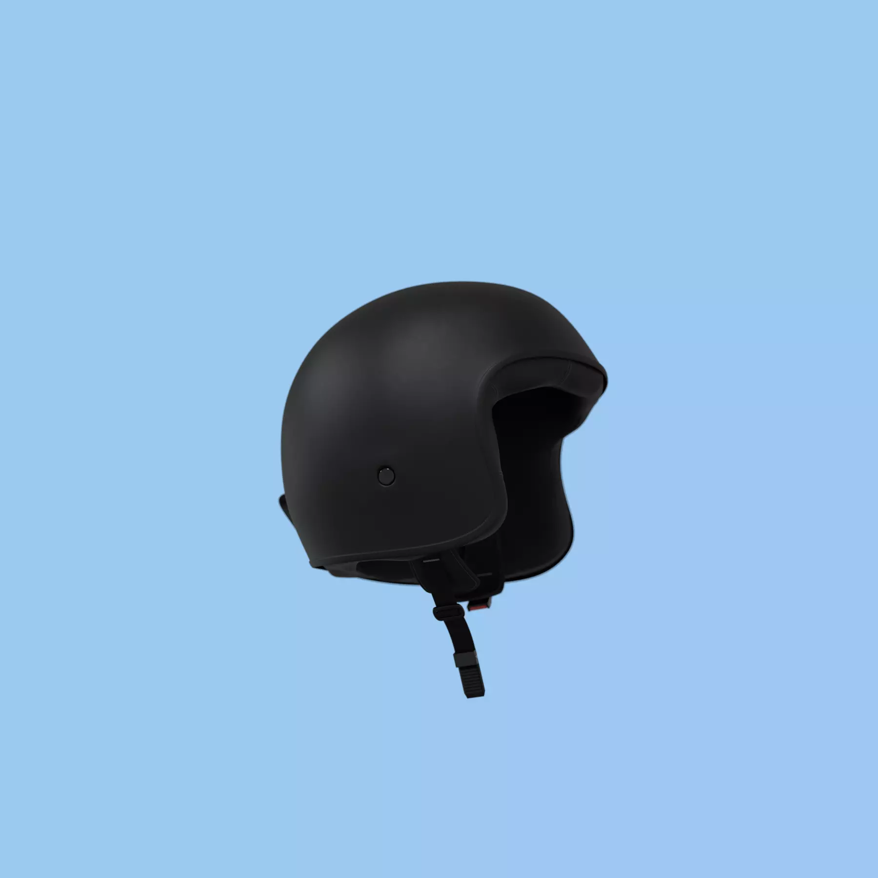 Moped helmet 3d model 3D model_0