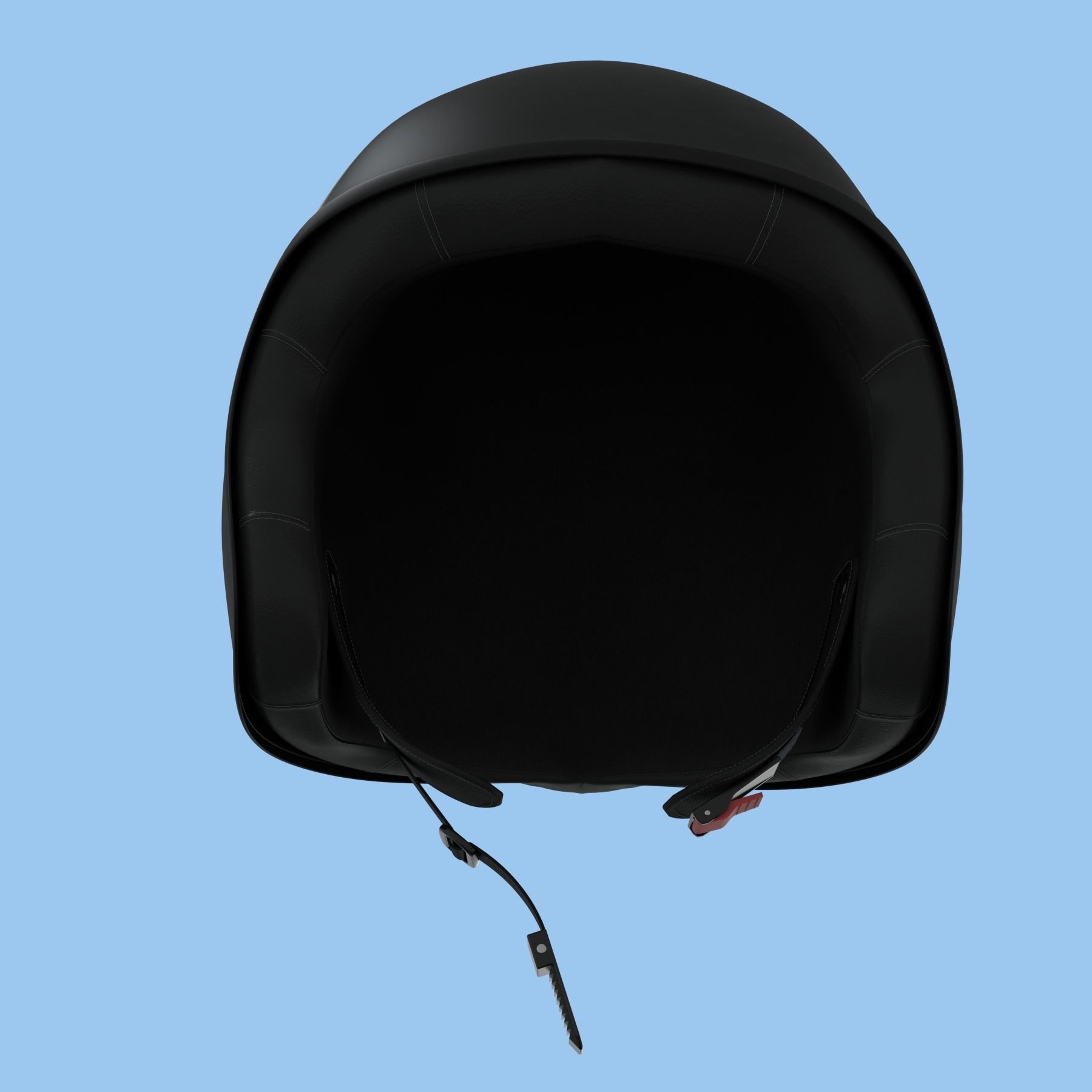Moped helmet 3d model 3D model_1