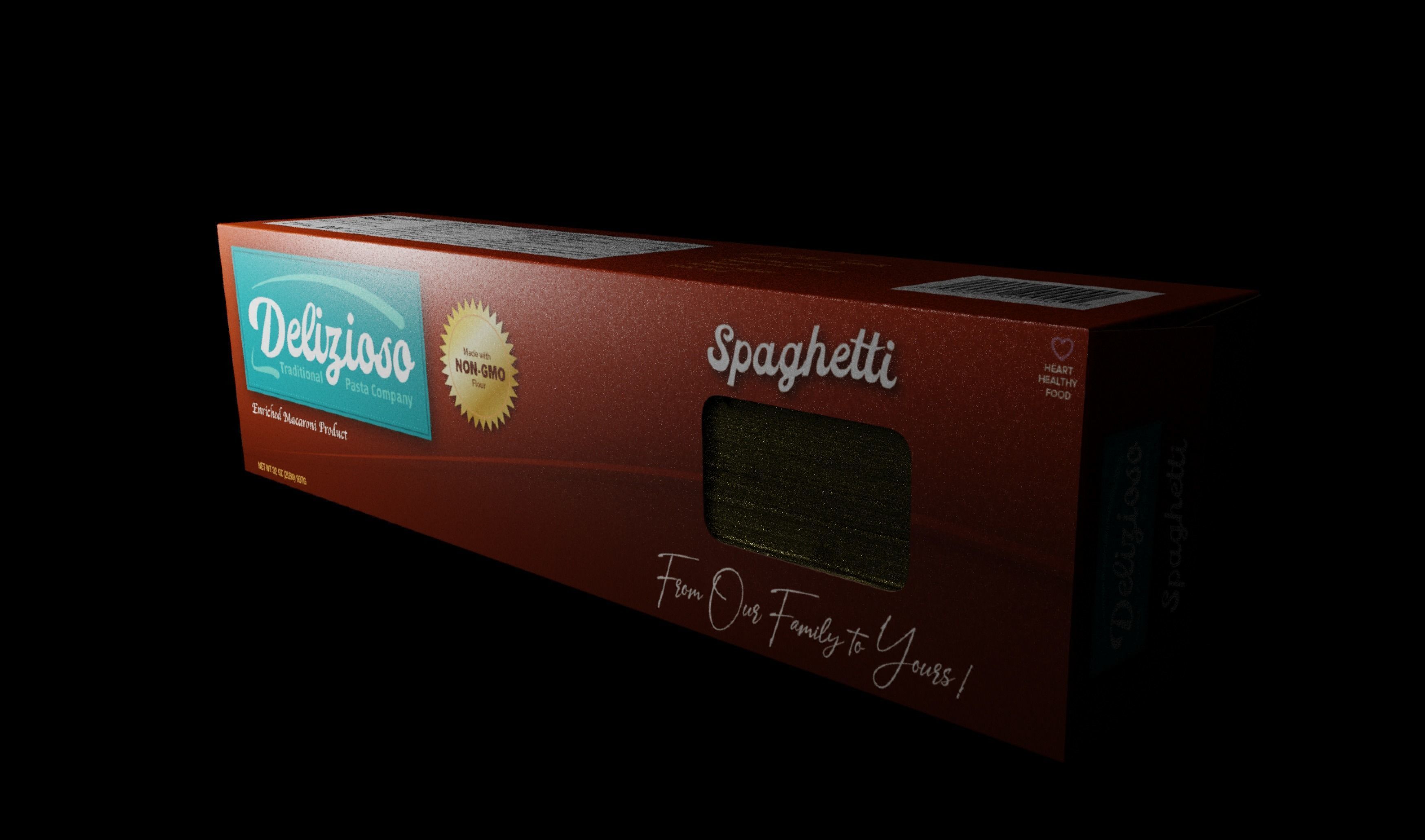 Delizioso Practically Perfect Pasta Box 3D model_10