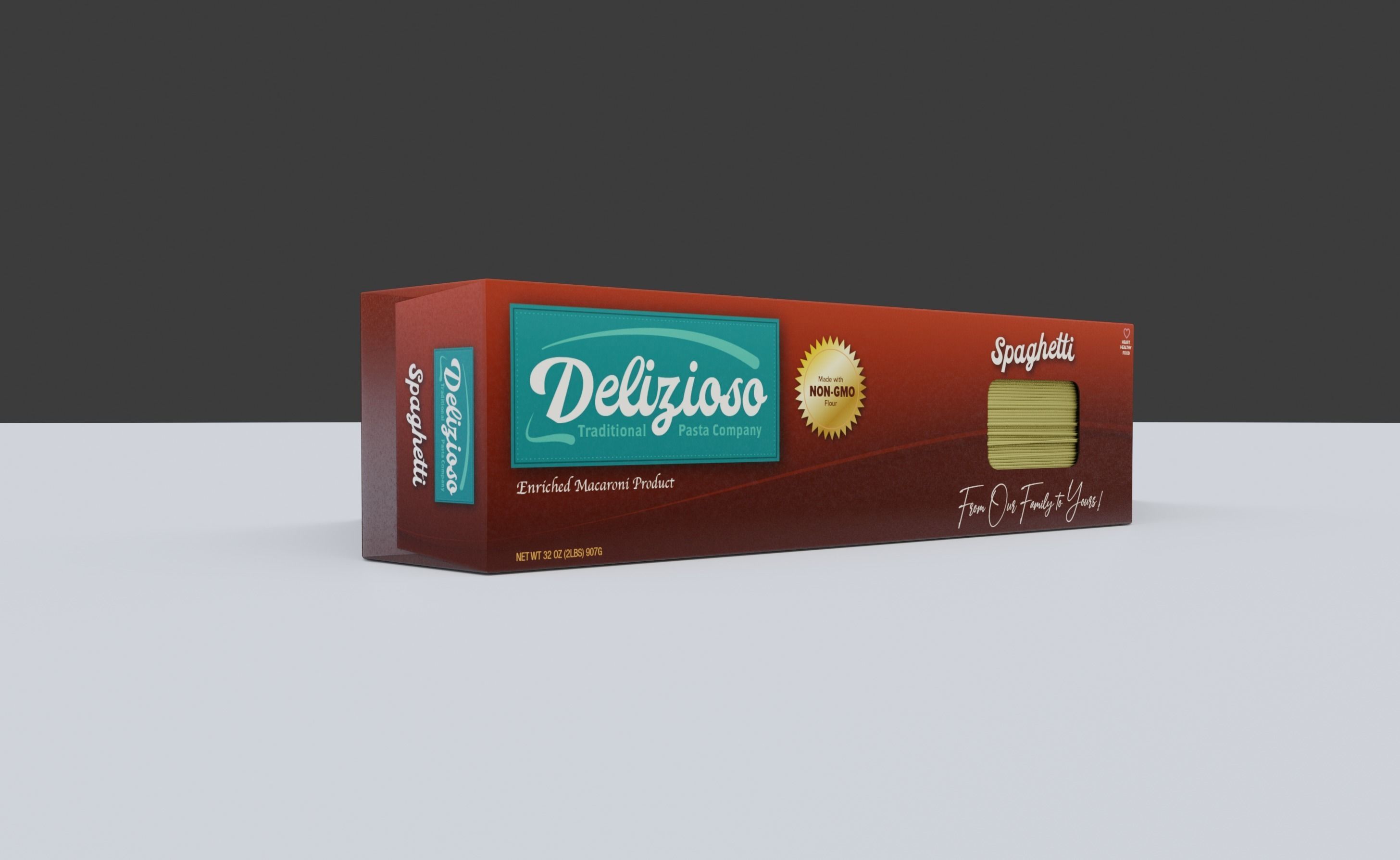 Delizioso Practically Perfect Pasta Box 3D model_17