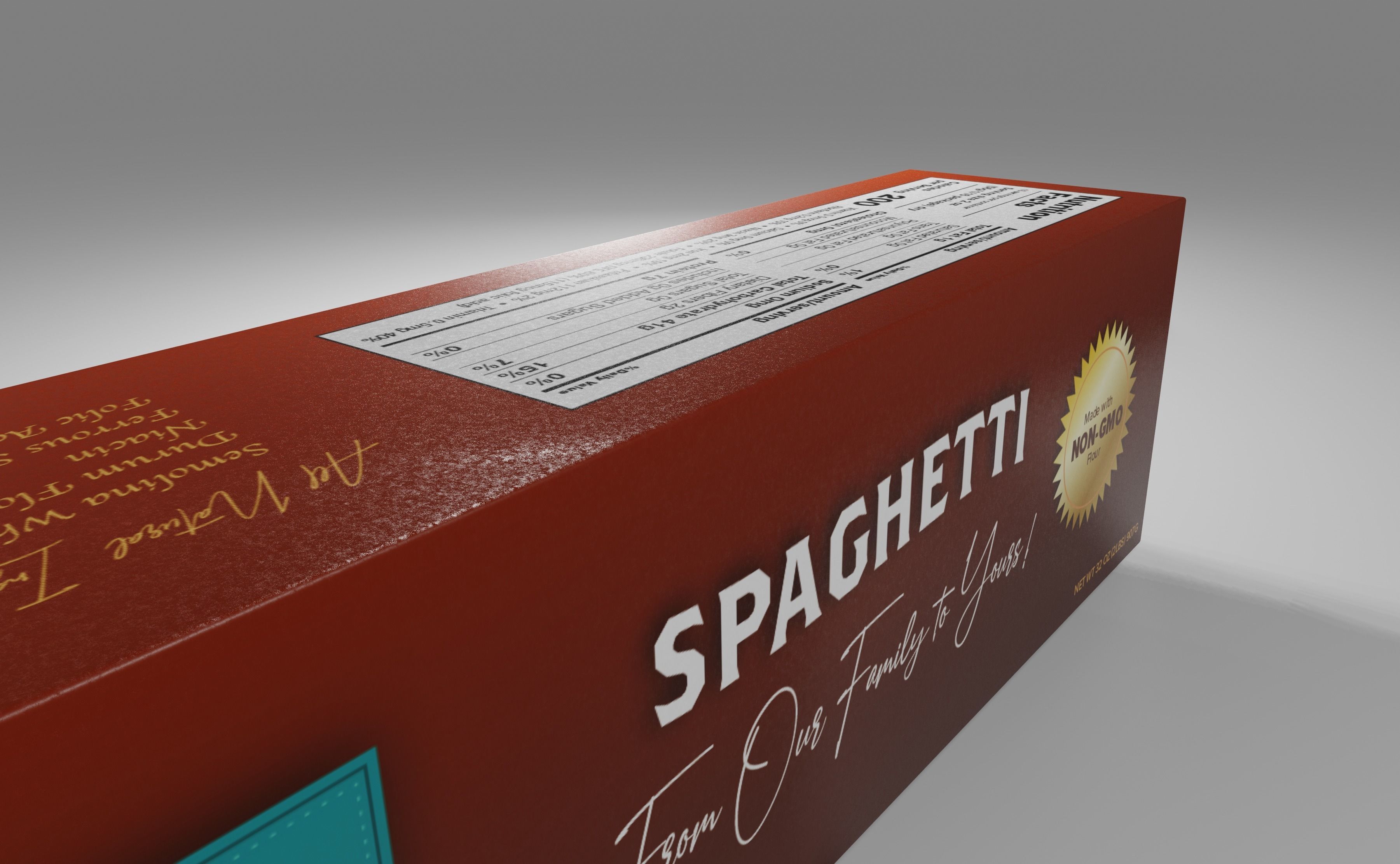 Delizioso Practically Perfect Pasta Box 3D model_16