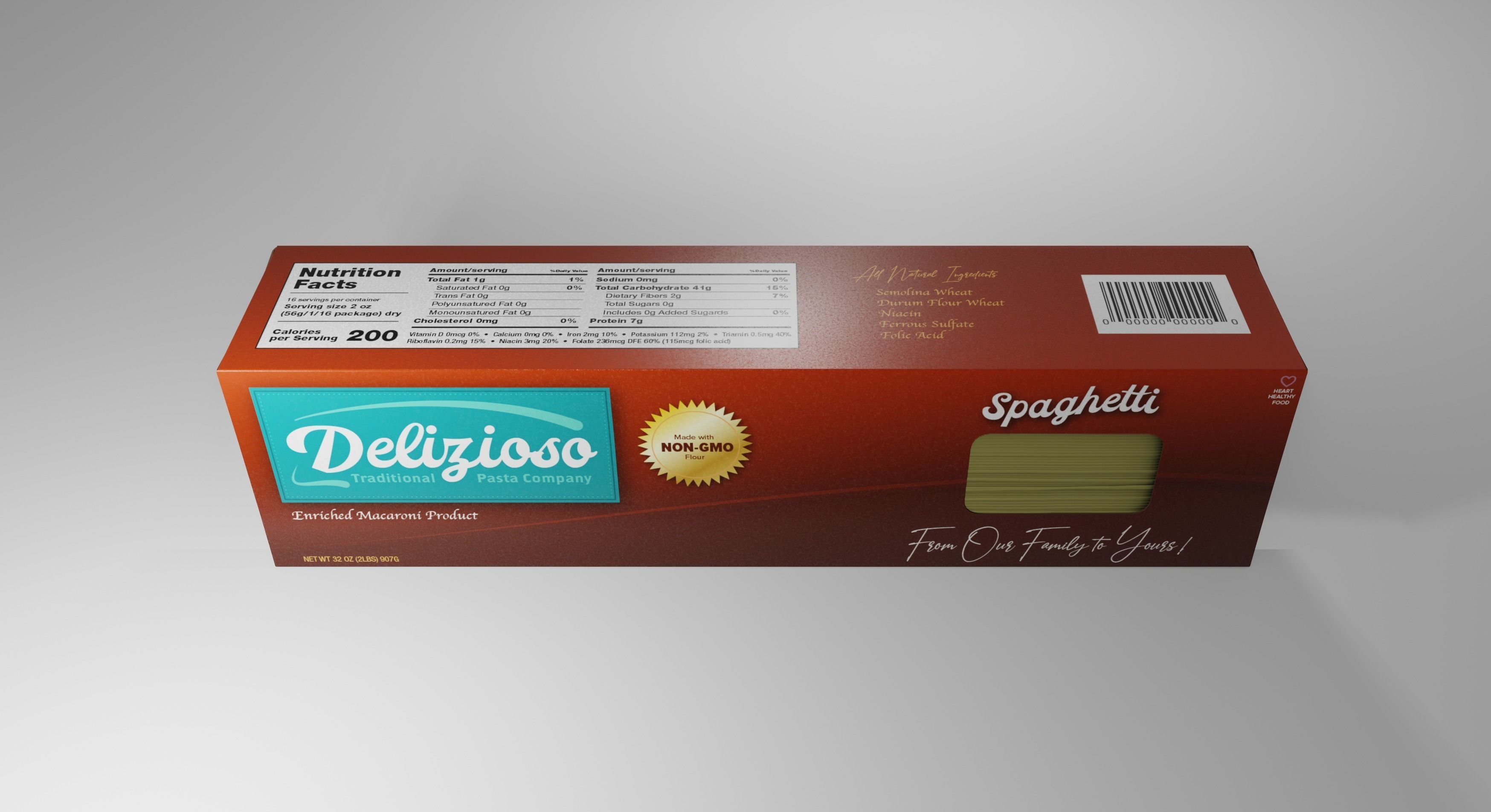 Delizioso Practically Perfect Pasta Box 3D model_14
