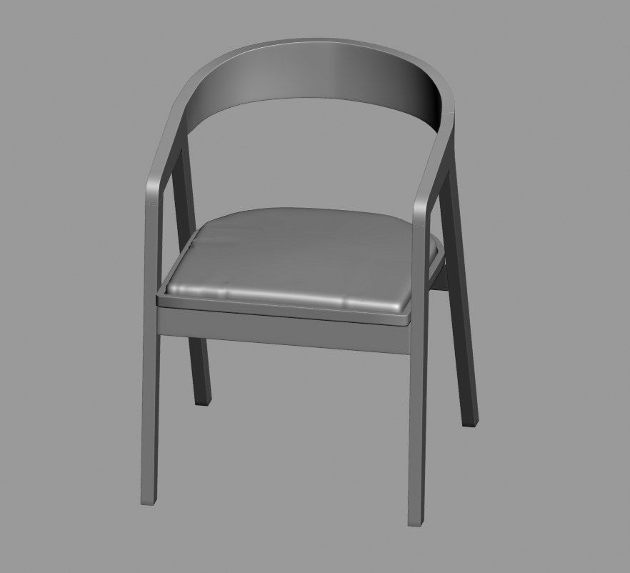 chair 25 3D model_8