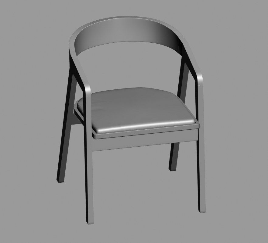 chair 25 3D model_5