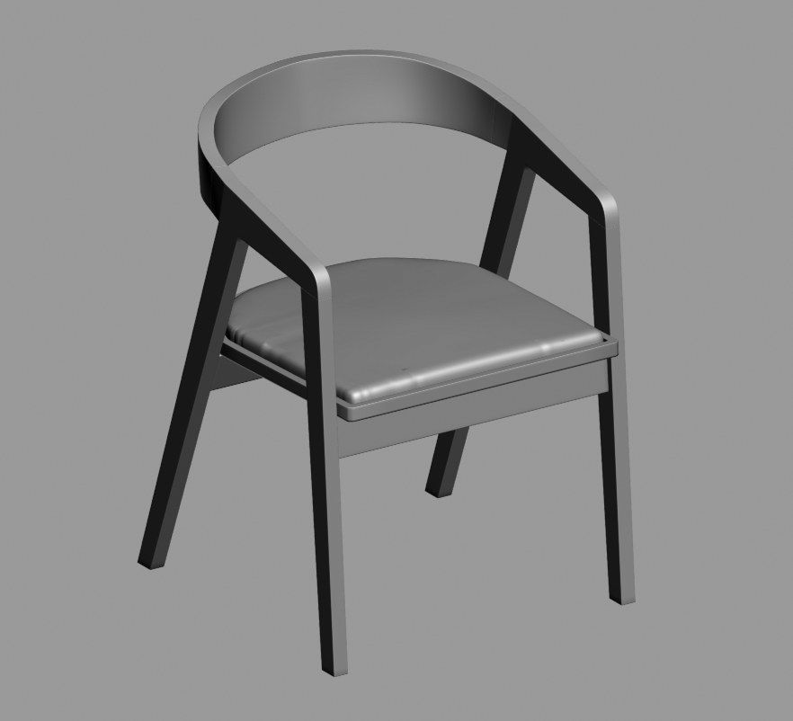 chair 26 3D model_3