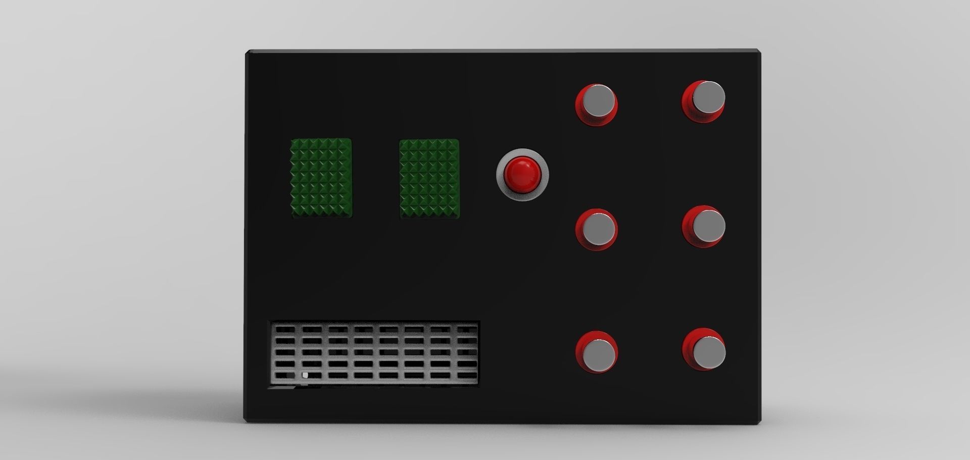 Darth Vader Chest box belt box Armor ANH STL file for 3d print 3D model_3