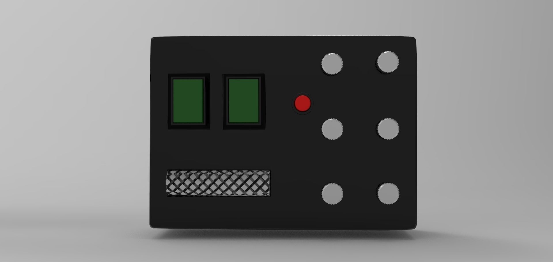 Darth Vader Chest box belt box Armor ESB STL file for 3d print 3D model_2