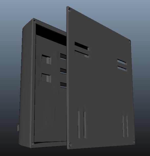 Darth Vader Chest box belt box Armor ESB STL file for 3d print 3D model_9