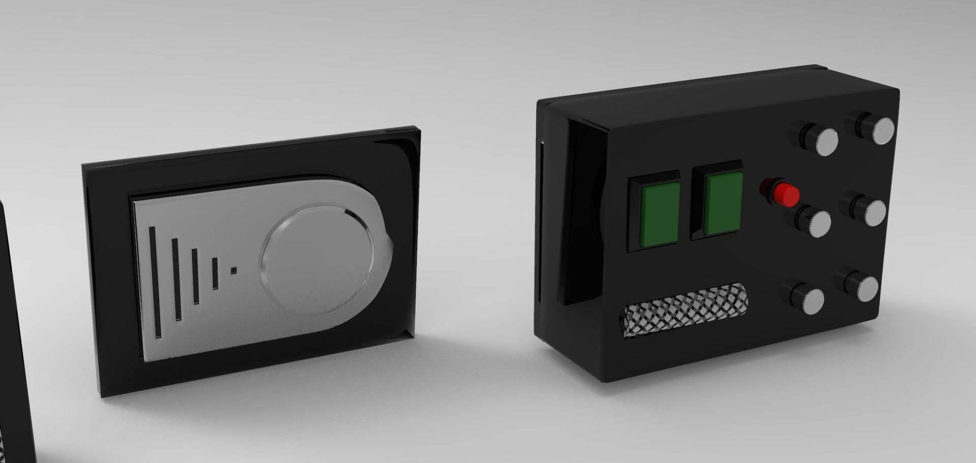 Darth Vader Chest box belt box Armor ESB STL file for 3d print 3D model_3