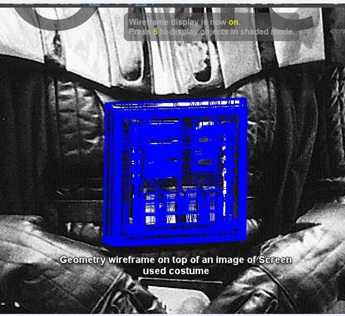 Darth Vader Chest box belt box Armor ESB STL file for 3d print 3D model_5