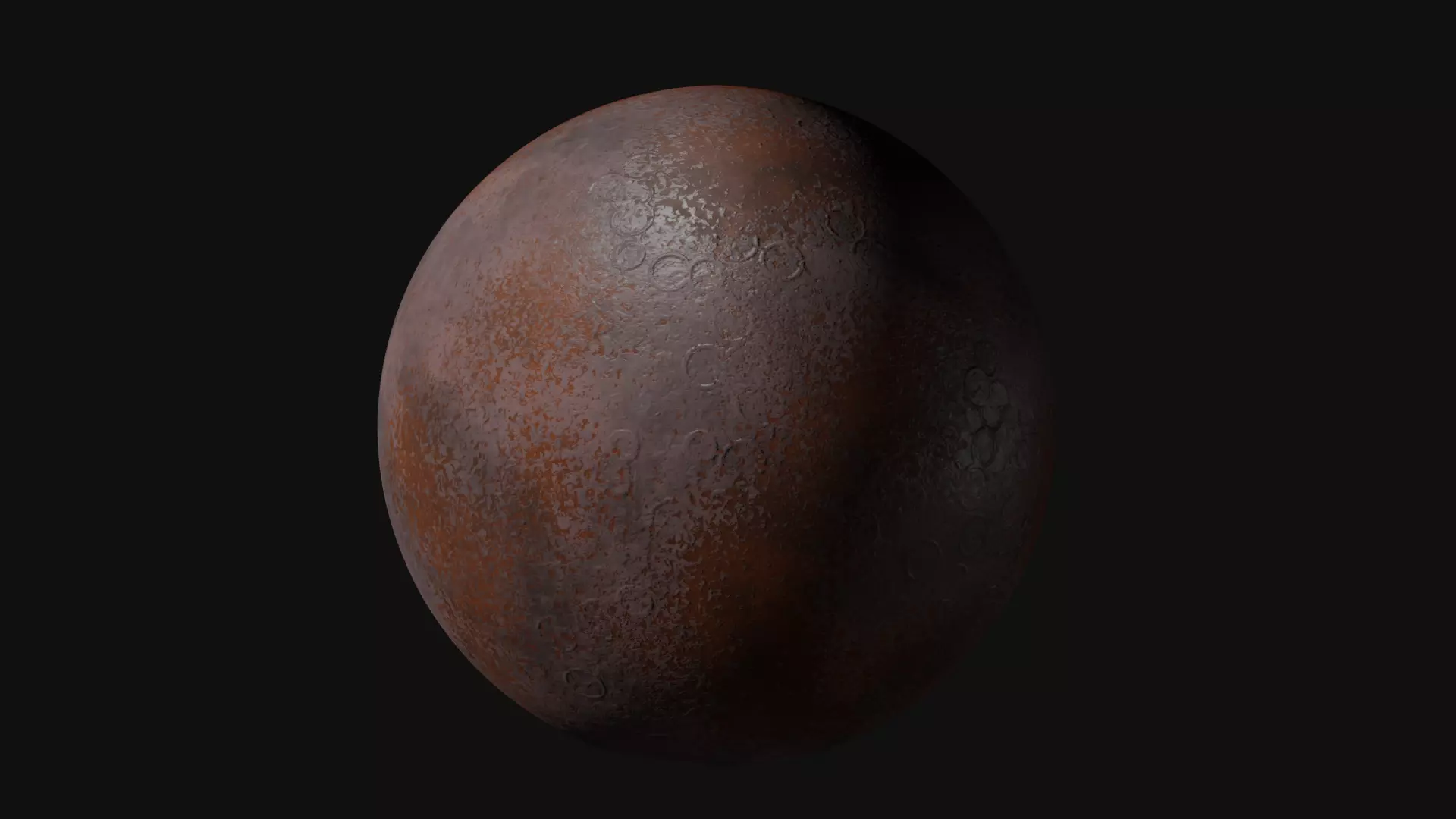 Inferno Planet - 4K 3D model