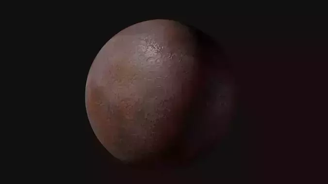 Inferno Planet - 4K 3D model