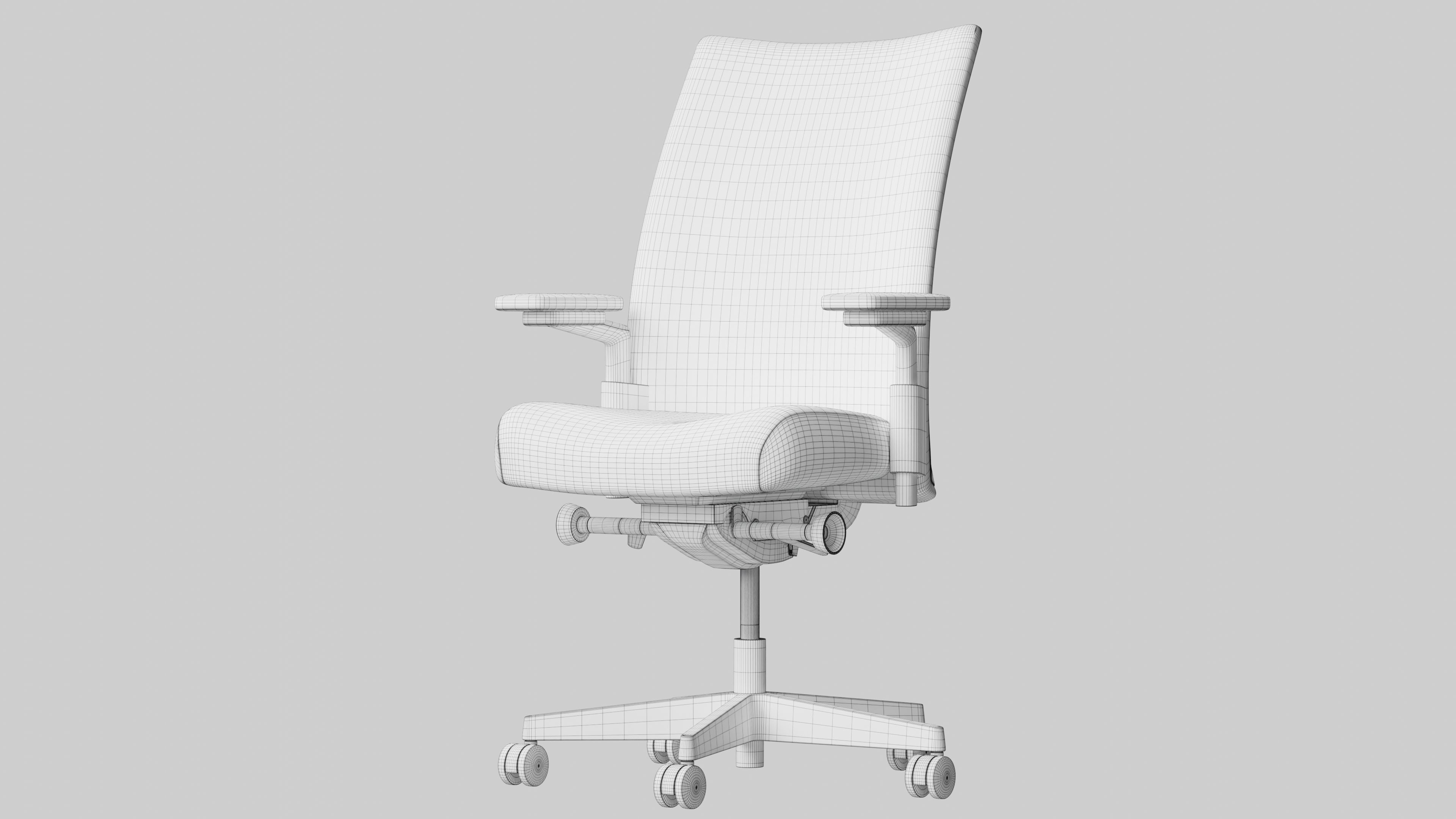 Remix Office Chair by Formway Design 3D model_14