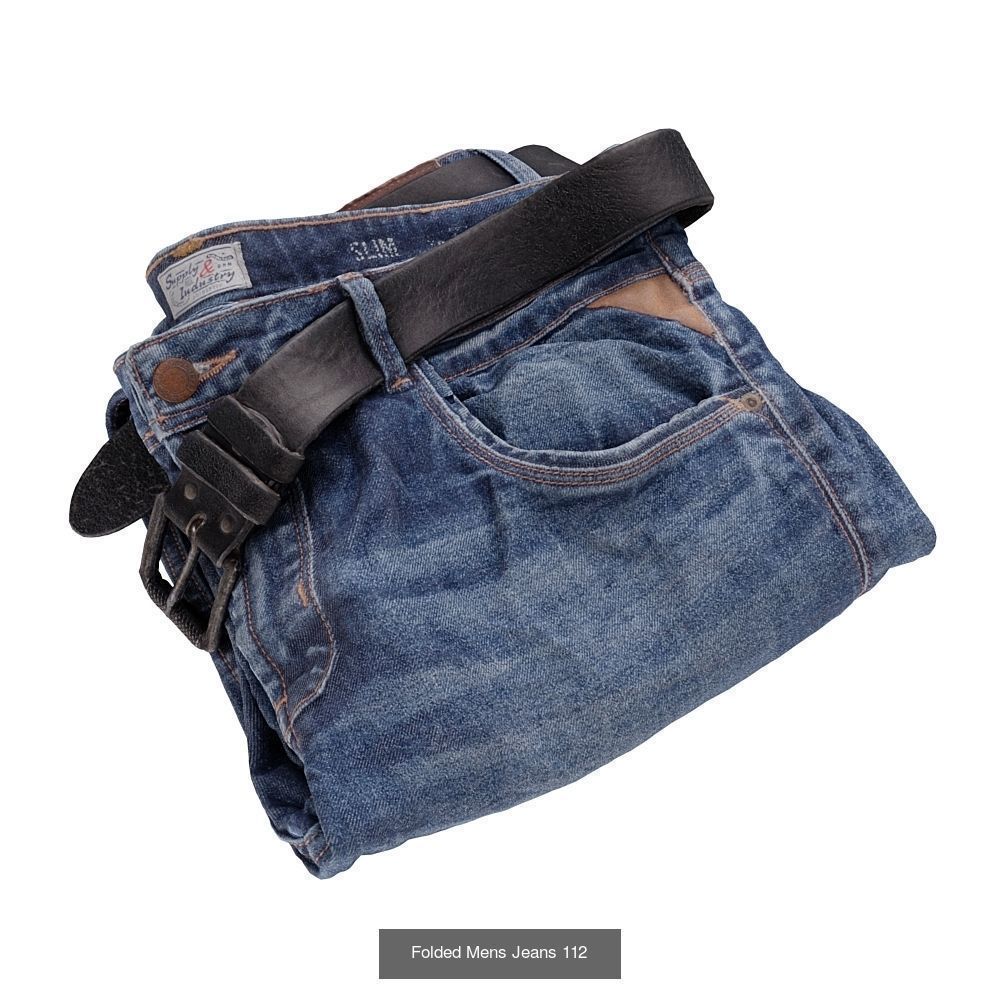 Stack Of Folded Jeans COLLECTION 2 _3