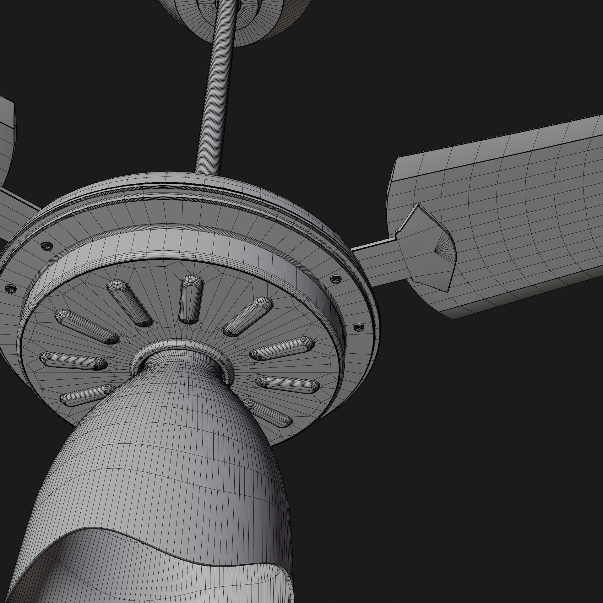 Ceiling Fan 009 3D model_16