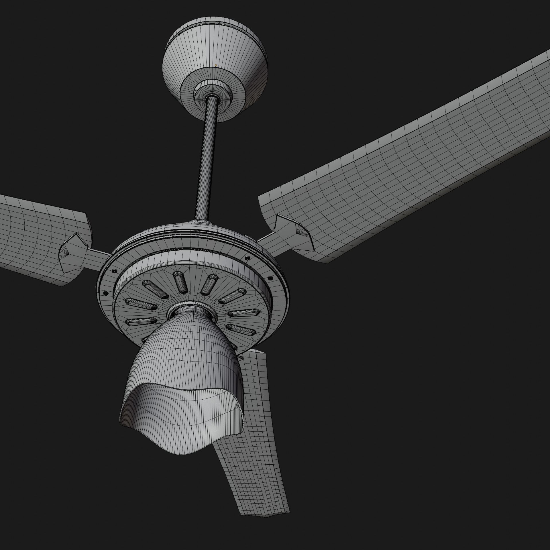 Ceiling Fan 009 3D model_13