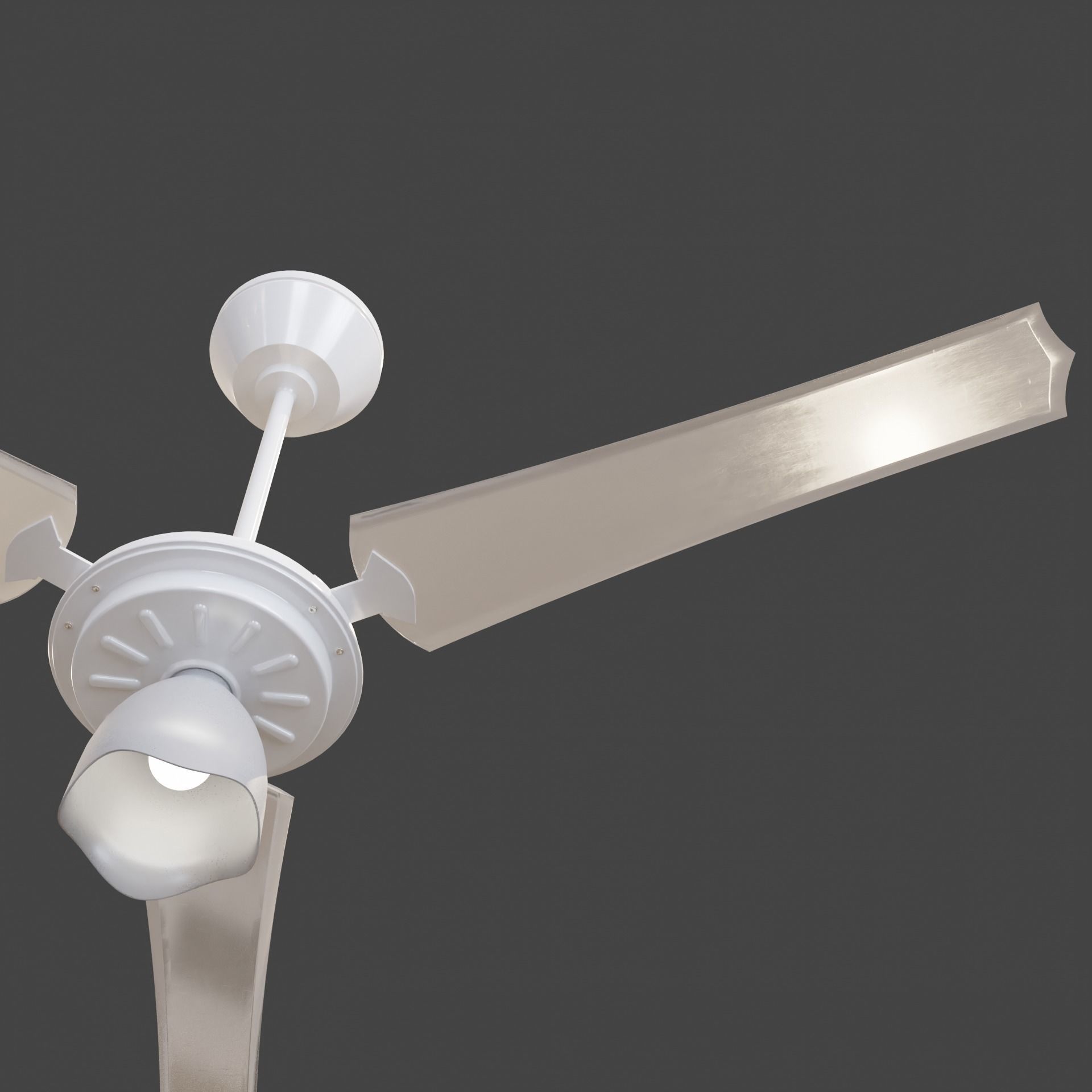 Ceiling Fan 009 3D model_1