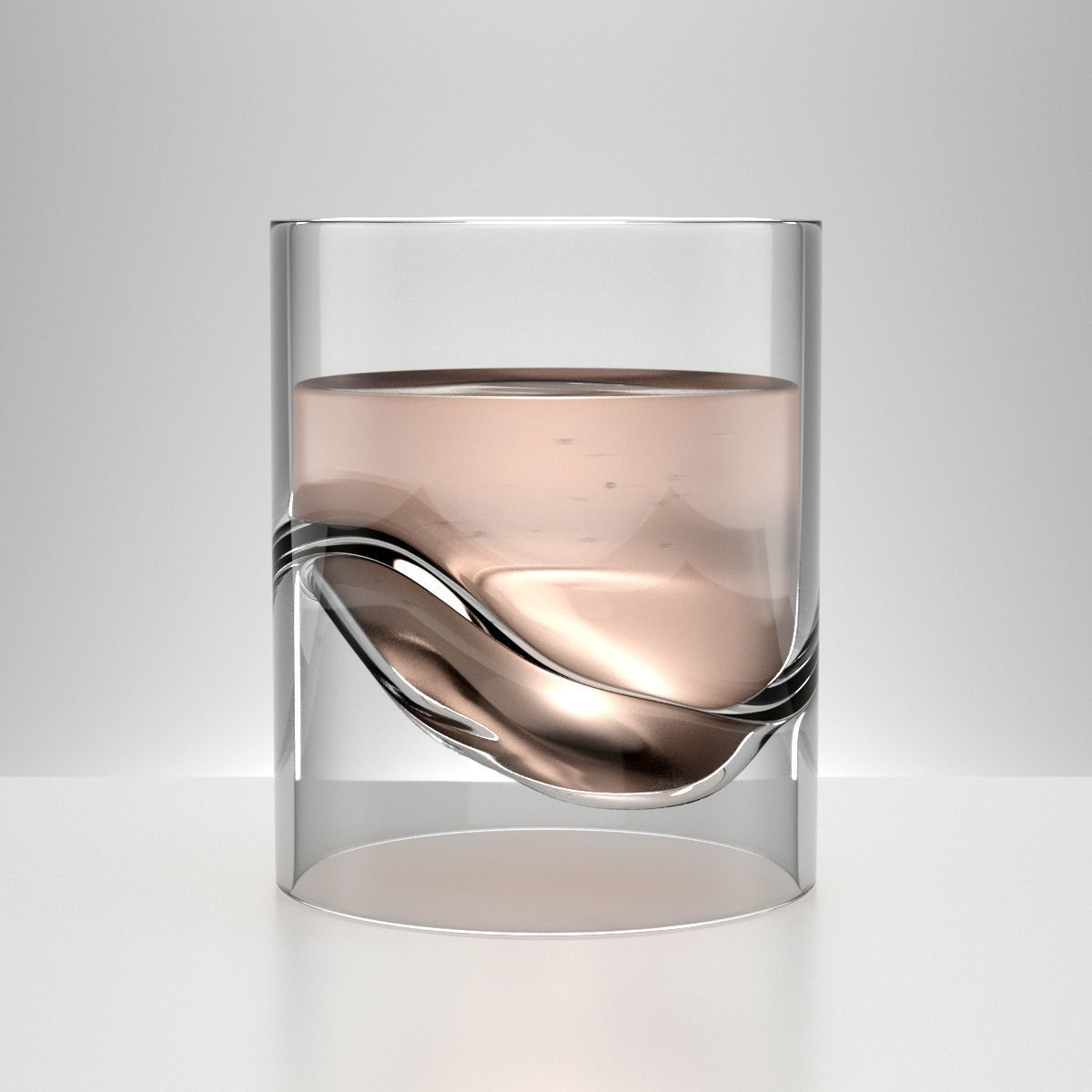 Suspens Glass 3D model_4
