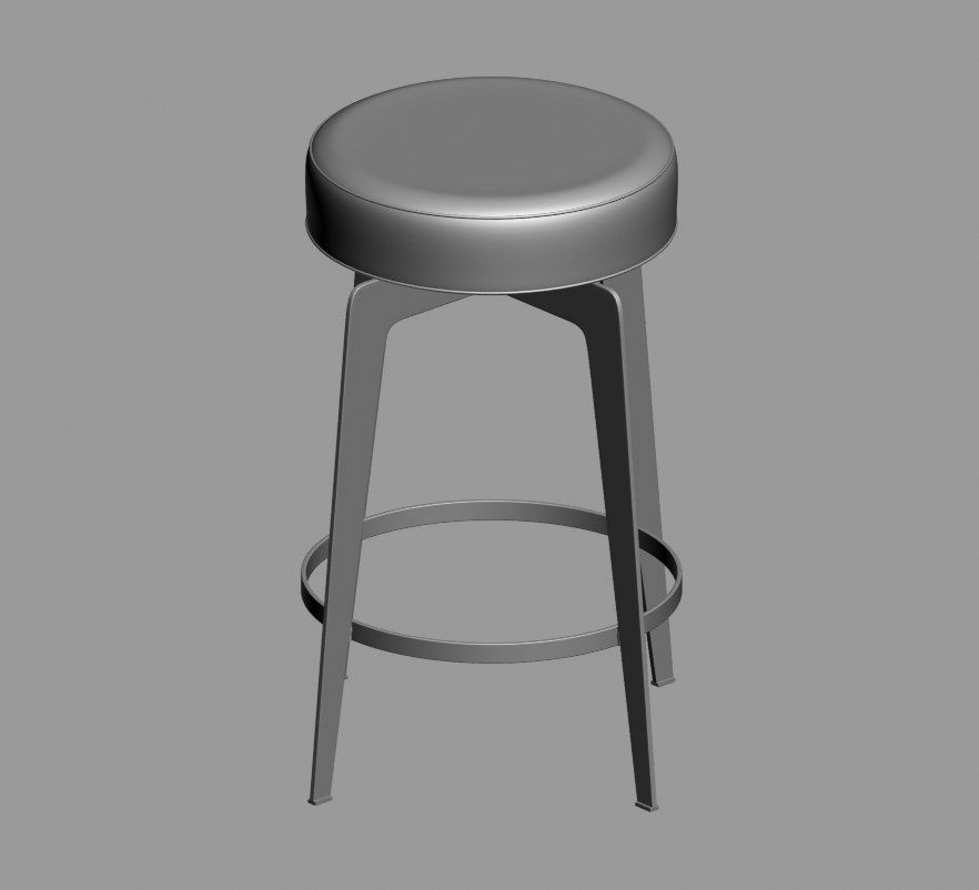 chair 34 3D model_2