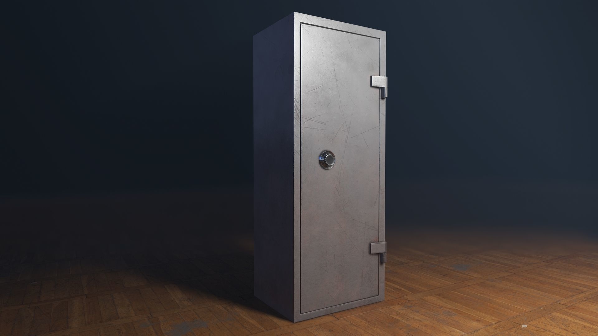 Locker - 03 Low-poly 3D model_2