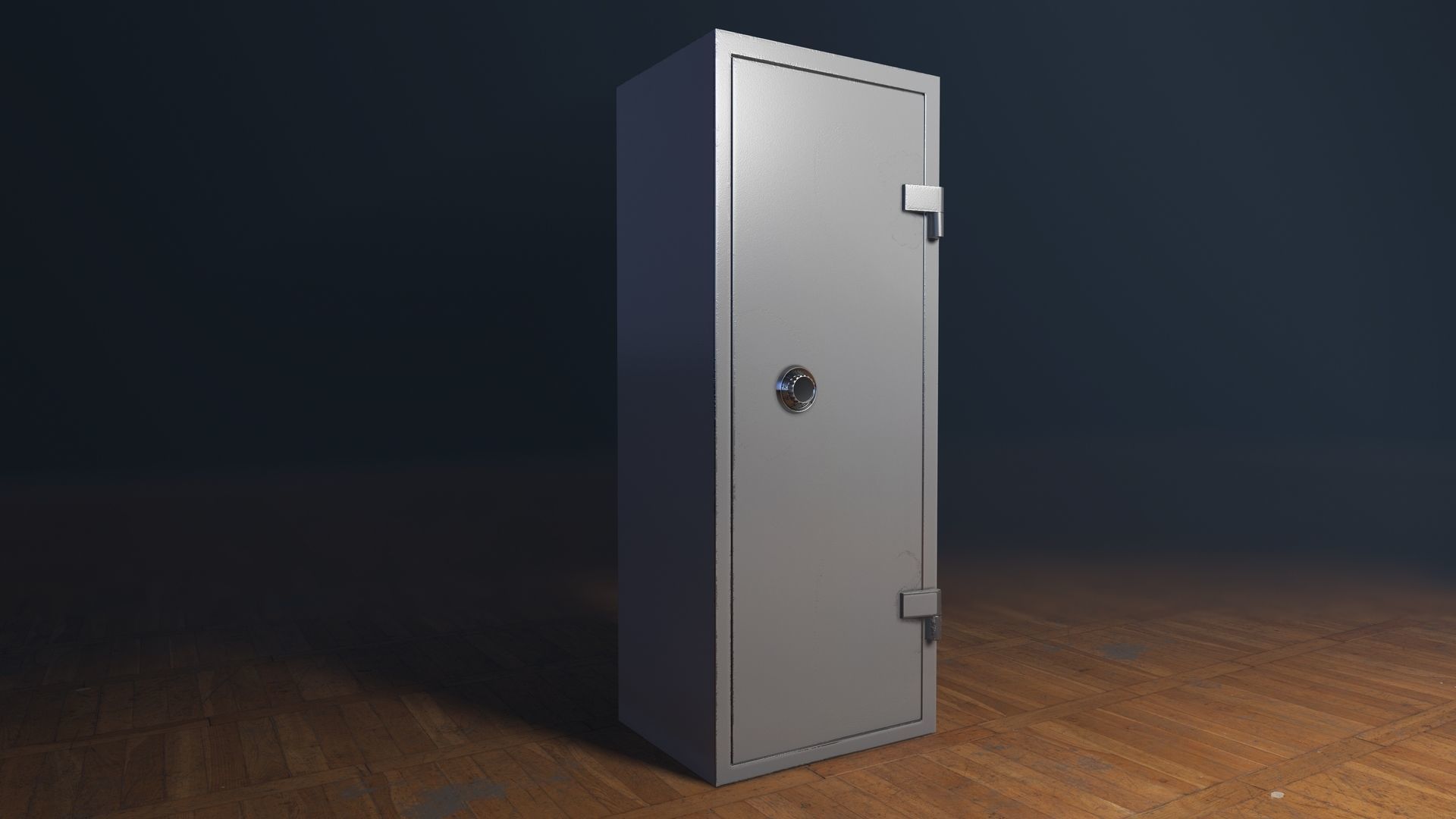 Locker - 03 Low-poly 3D model_1
