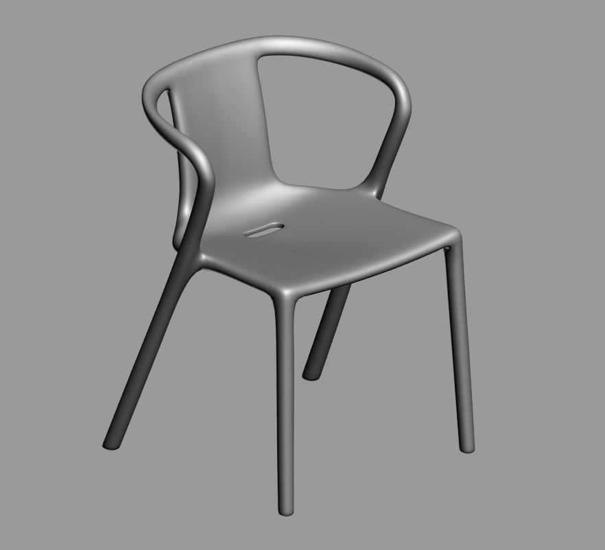 chair 48 3D model_2