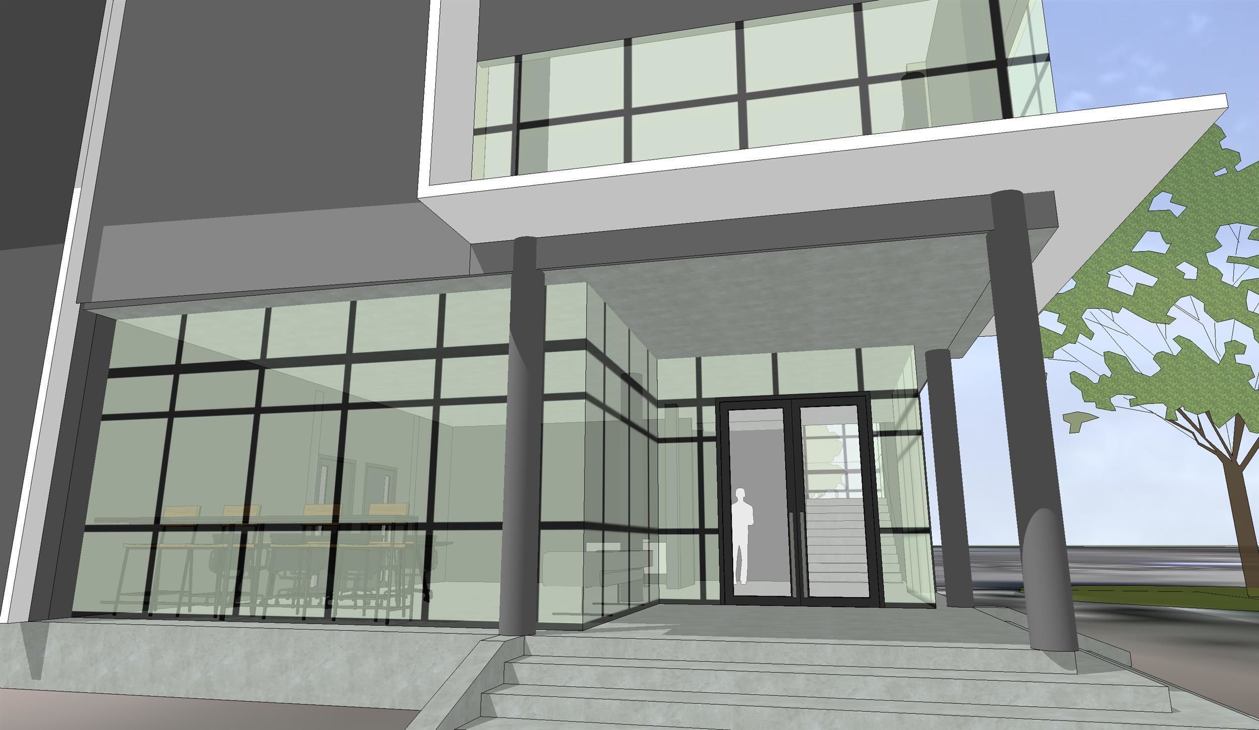 Compact office  3D model_2