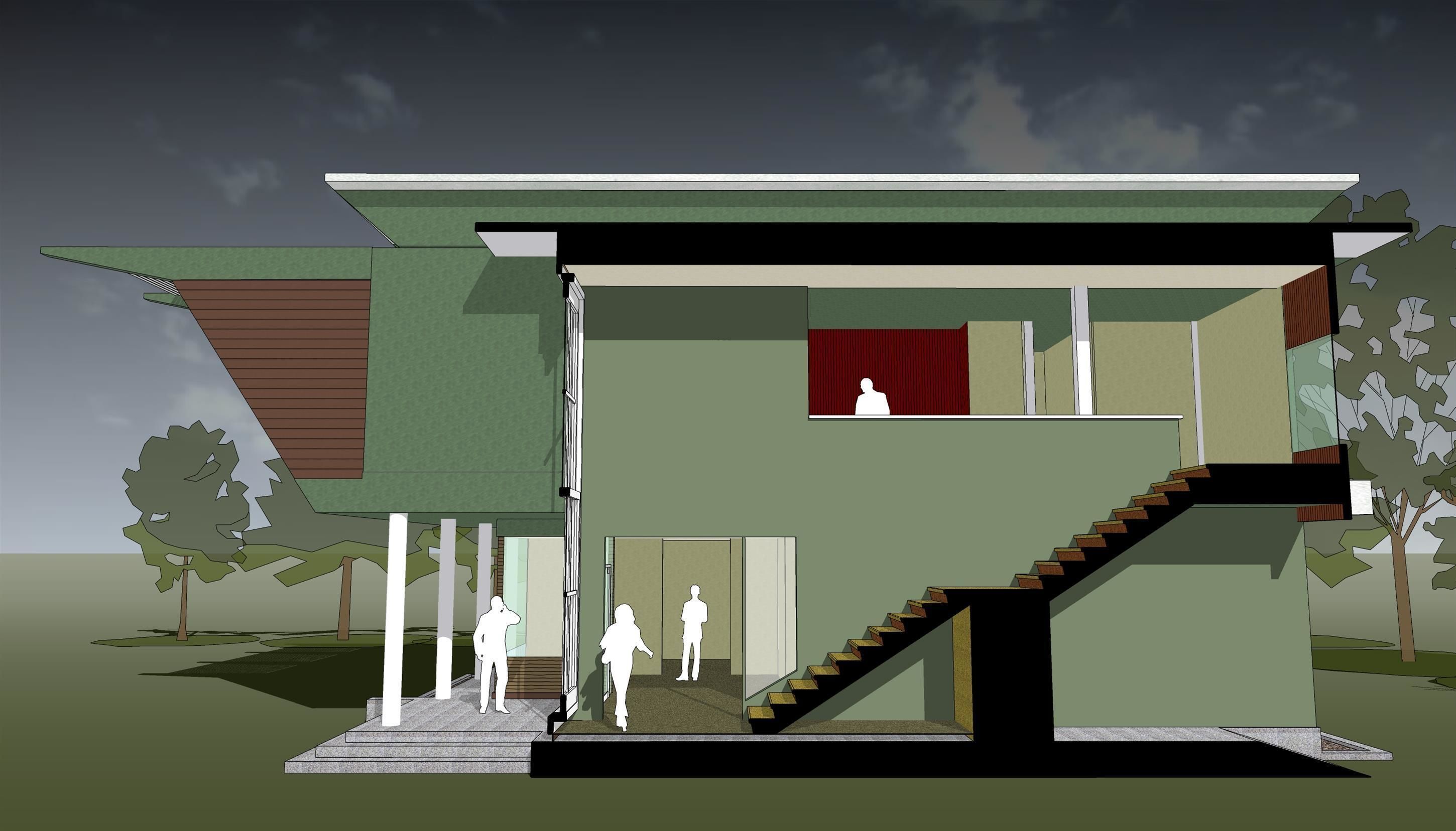 Small Office 3D model_3