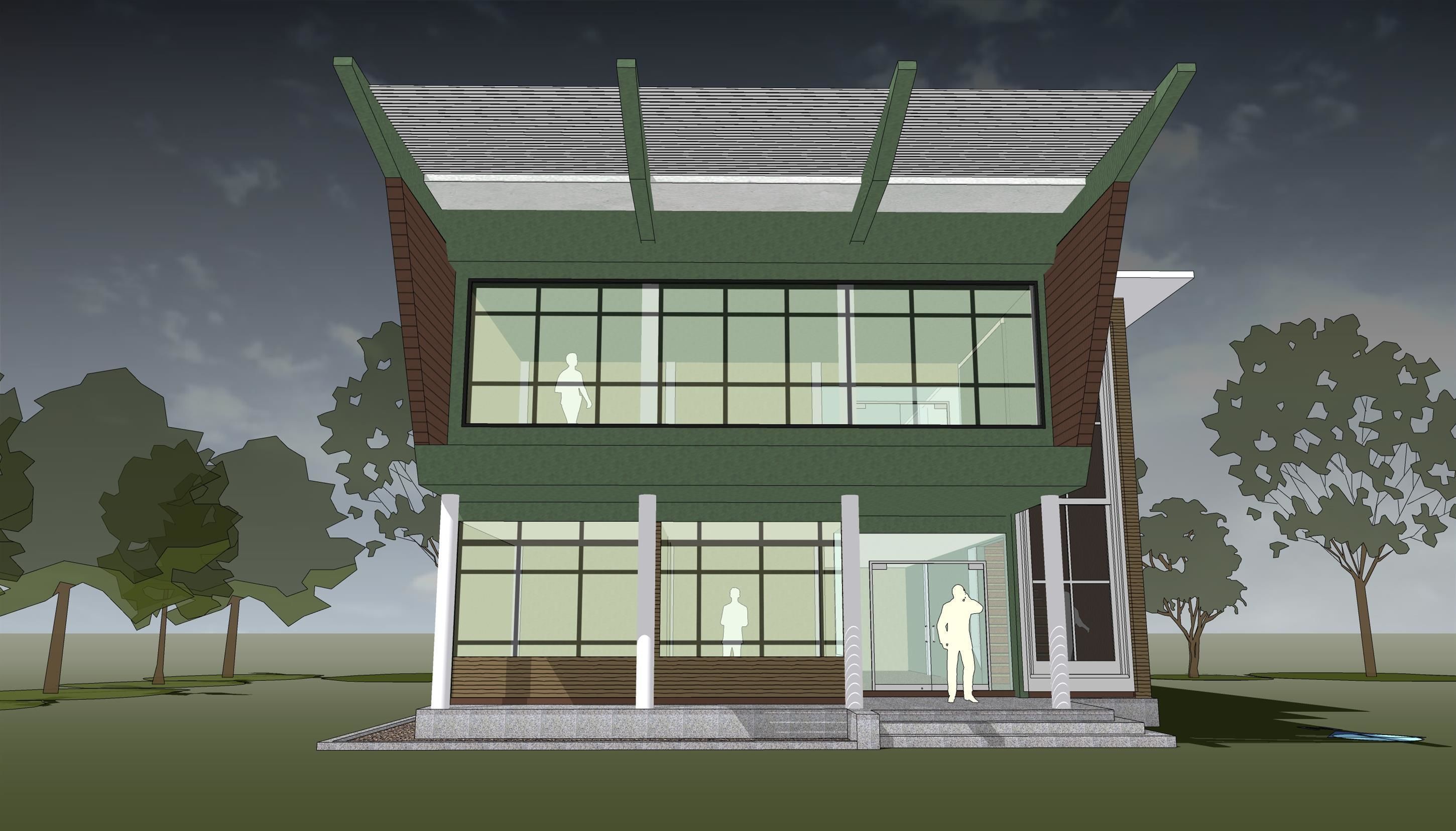 Small Office 3D model_4