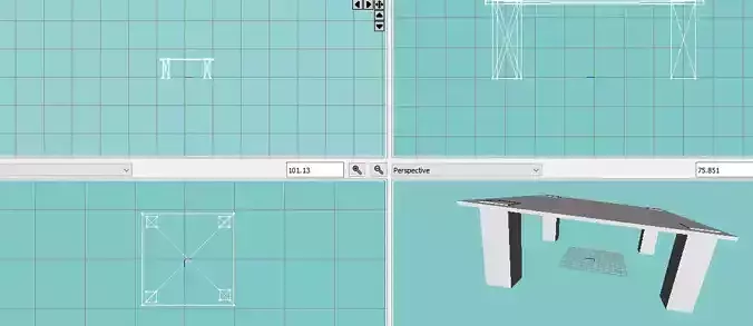 table computer screen showing