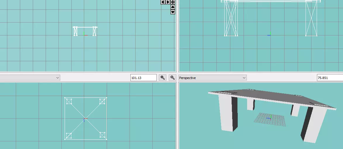 table computer screen showing Free low-poly 3D model_0