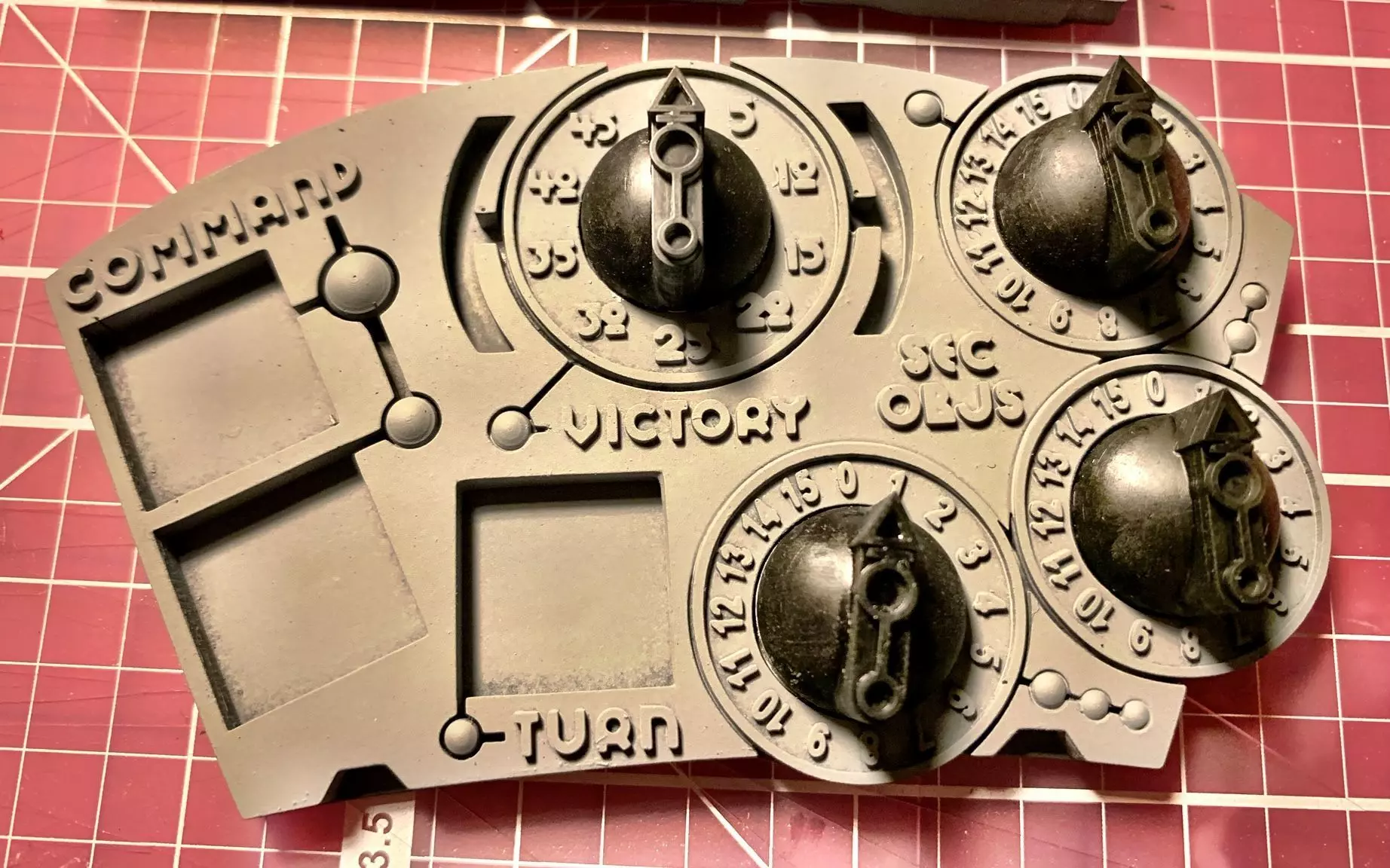 Space Pharoah Game  and Score Tracker Warhammer 3D print model_0