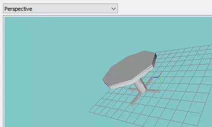 round table Free low-poly 3D model