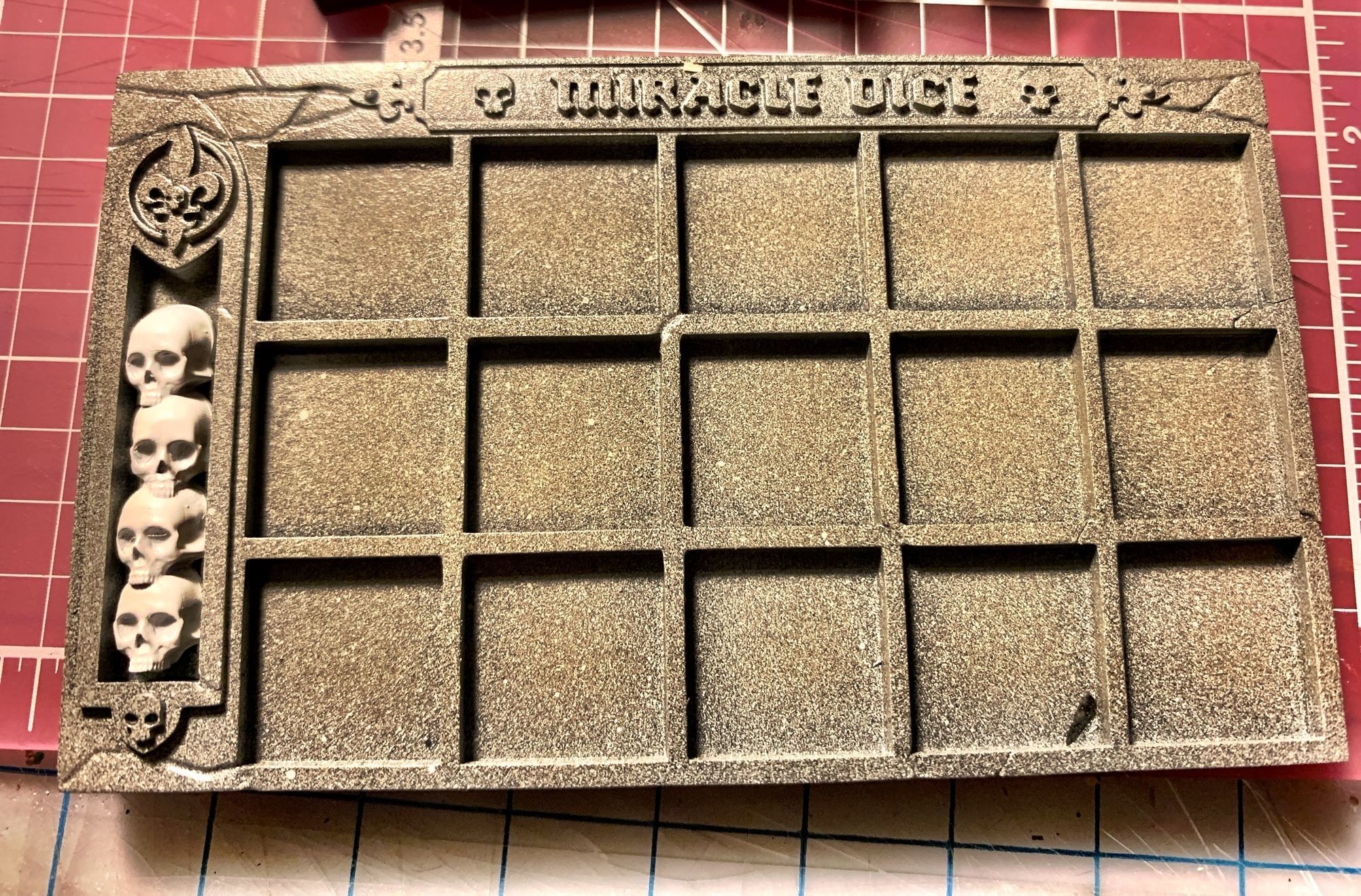 Armored Battle Convent Sisters Wargame Score Tracker Warhammer 3D print model_3