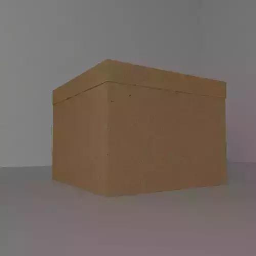 PAPER MATERIAL GIFT STORAGE BOX
