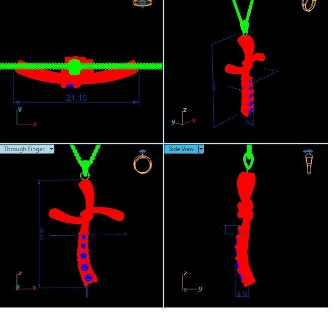 pendant -673 3D print model_1