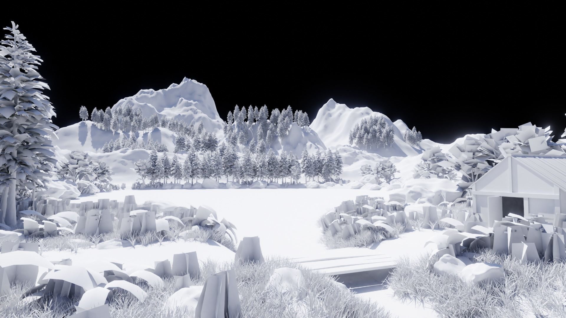 Scene Landscape 3D model_6