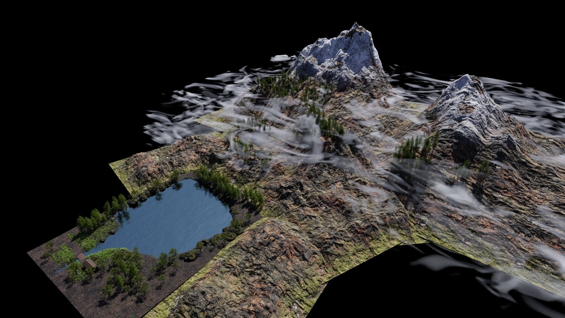 Scene Landscape 3D model_5