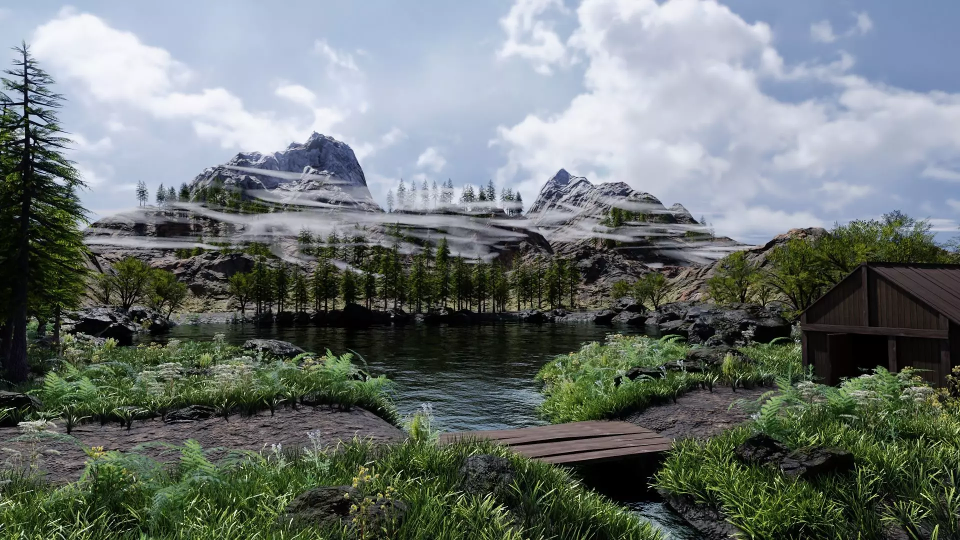 Scene Landscape 3D model_0