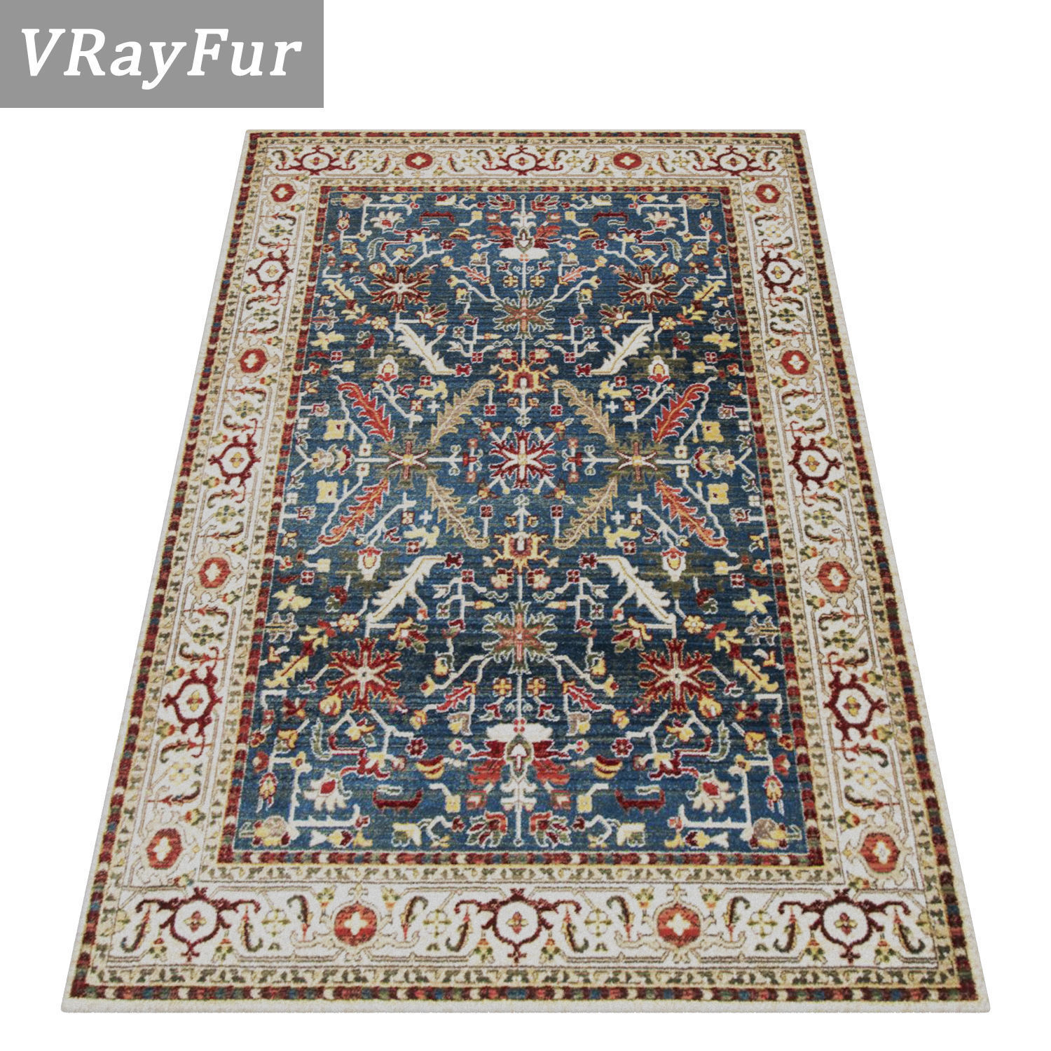 Rug Set 1606 3D model_2