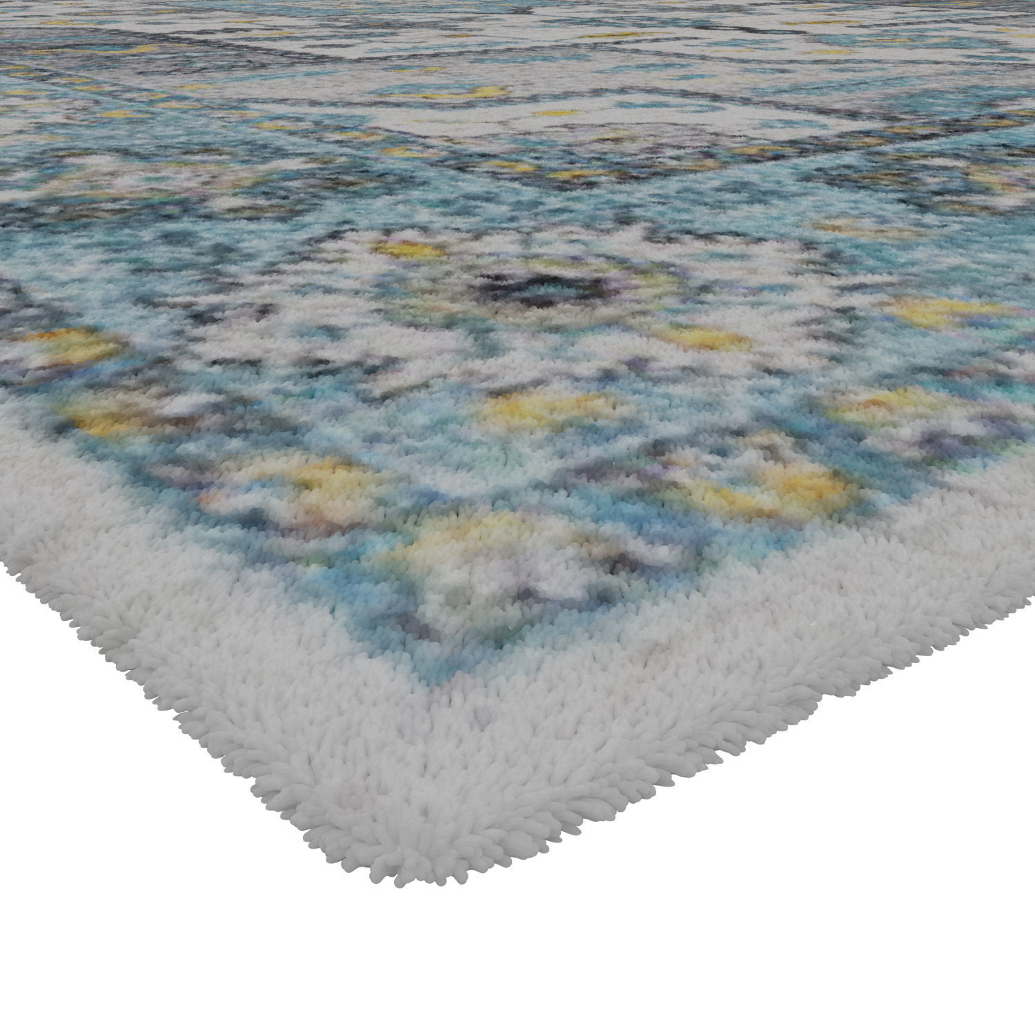 Rug Set 1608 3D model_1