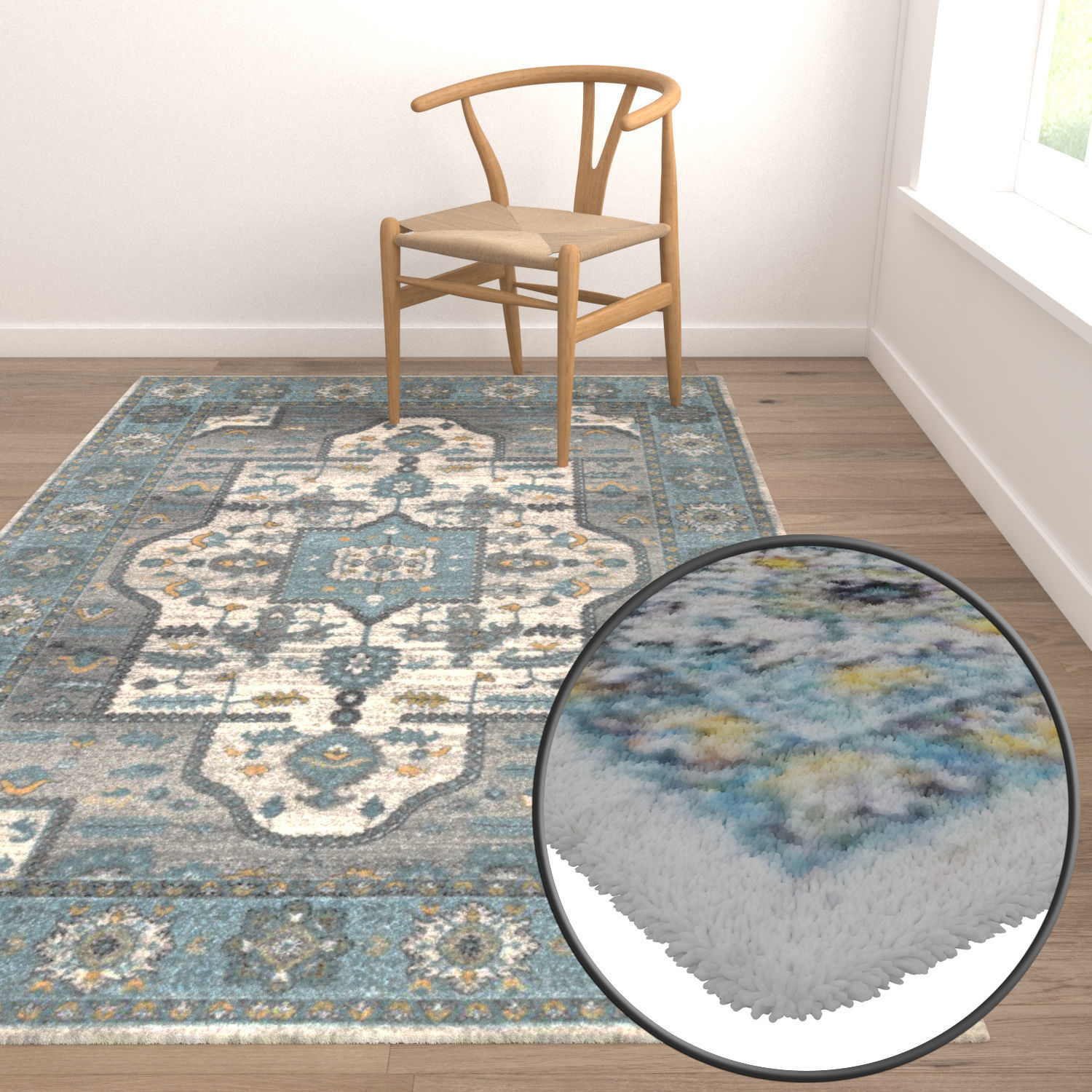 Rug Set 1608 3D model_5