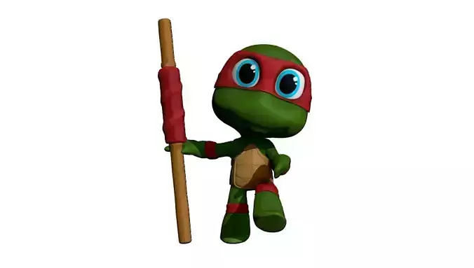 THE TEENAGE MUTANT NINJA TURTLES 3D print model