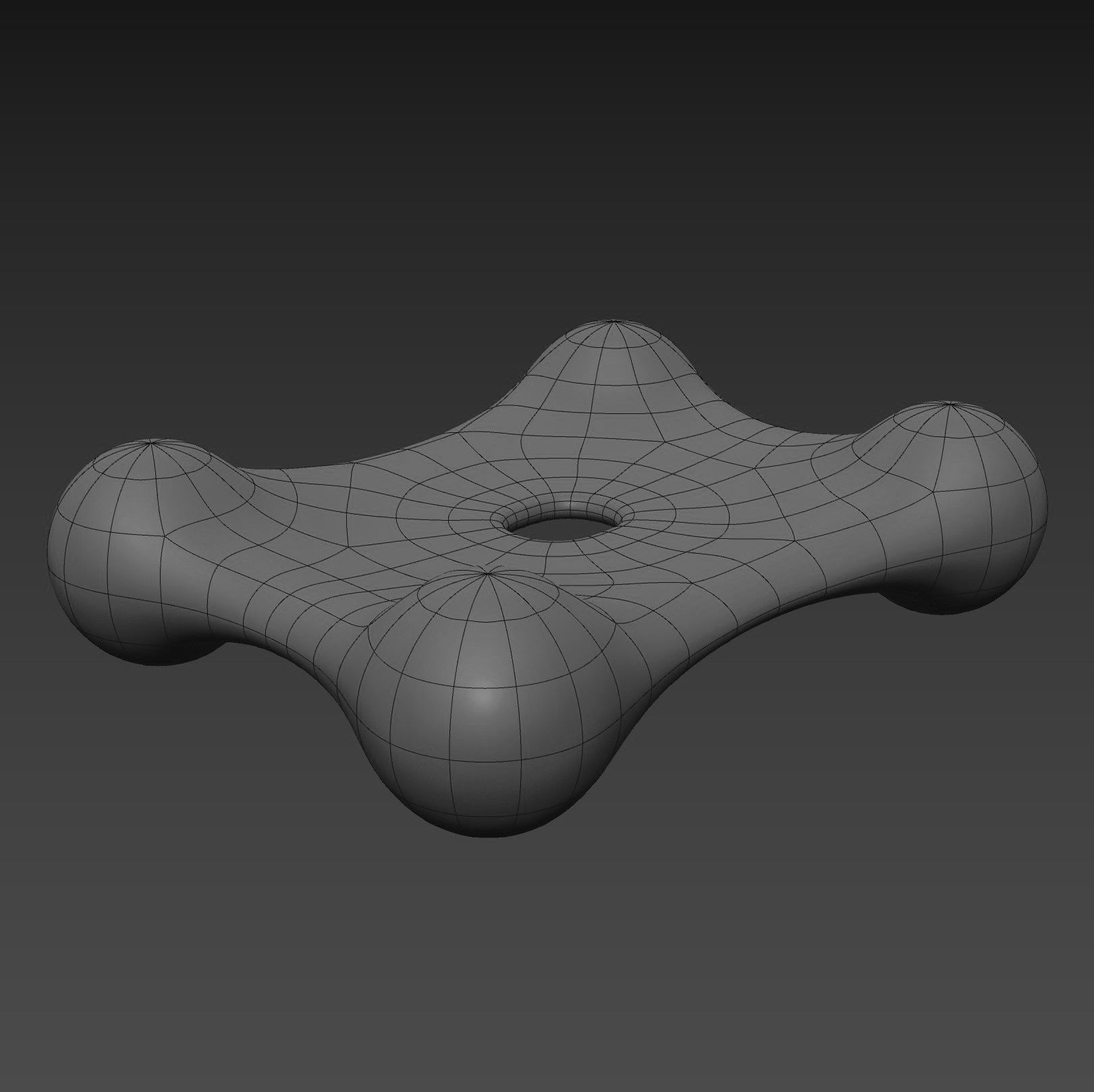 Titan Soap Dish 3D model_4